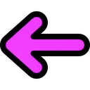 Emoji 4239arrowpinkleft