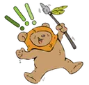 Emoji ewok