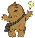 Emoji Chewbacca