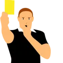 Emoji cartonjaune
