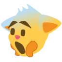 Emoji fur_scream