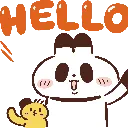 Emoji hello