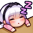 Emoji sleeping