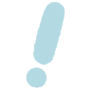 Emoji exclamation_bleu