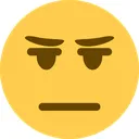 Emoji angrystraightfac