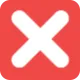 Emoji xMark
