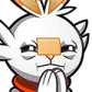 Emoji scorbunnythink