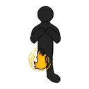 Emoji darkleg