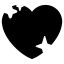 Emoji LH8858_ShinyBlackHeart