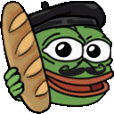 Emoji 9396_pepe_baguetteBeret