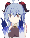 Emoji 4426ganyuspinfingers