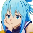 Emoji 5298_Aqua_bored