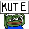 Emoji peepoMute