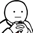 Emoji White_Think