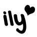 Emoji Black_ily