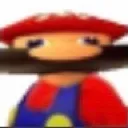 Emoji White_Mario