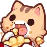 Emoji nekopopcorn