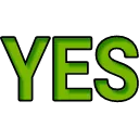 Emoji yes