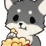 Emoji louppopcorn