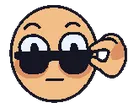 Emoji woahsunglasses