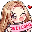 Emoji welcome