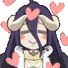 Emoji Albedo_love