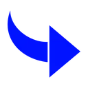 Emoji bleu
