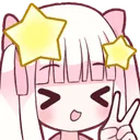 Emoji 10YumekawaStrawberryPeace