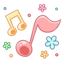 Emoji 99zNekomimiMusicSymbol