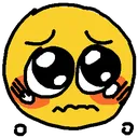 Emoji pleur