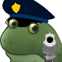 Emoji frogepolice