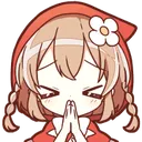 Emoji 14HonWaKaAkazukinNoEmojiStp