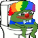 Emoji pepeclownrocket