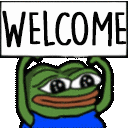 Emoji welcome_pepe