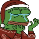 Emoji pepe_christmashands