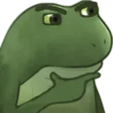 Emoji frogeThink