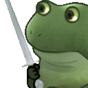 Emoji FrogeSword