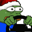 Emoji pepechristmassRide