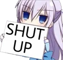 Emoji Anime_Girl_Shutup_Inv