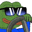 Emoji aPepeDriving