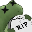 Emoji ripfrog