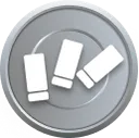 Emoji pugcoin_silver