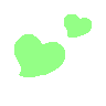 Emoji Ggreen_heart2