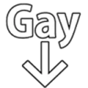 Emoji gay_down