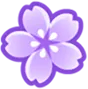 Emoji purpleflower_yu