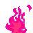 Emoji flammerose