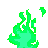 Emoji flammeVerte