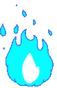 Emoji blue_fire