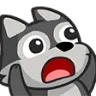 Emoji CRDWolfAfraidOmg
