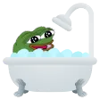 Emoji peepobath